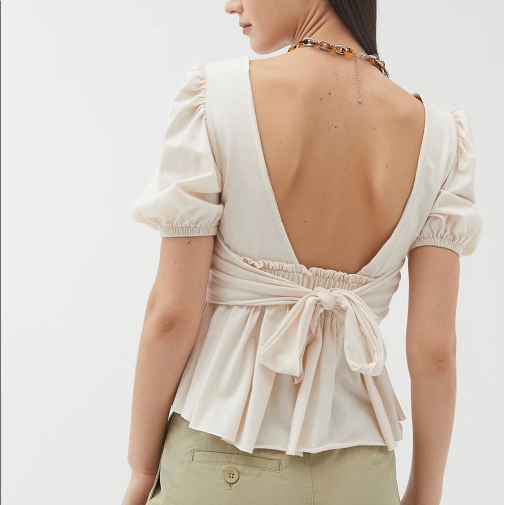 UO Darjeeling Open-Back Top